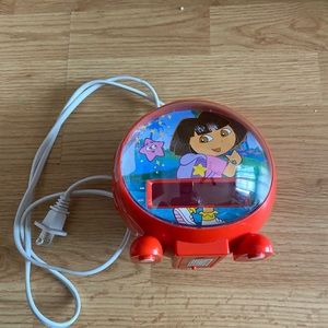 Dora Clock With Alarms